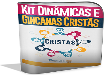 kit dinamicas e gincanas cristas - Kit Dinâmicas e Gincanas Cristãs