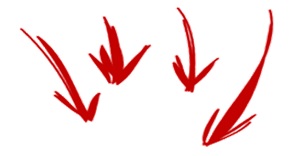 flechas vermelhas - Boletim Informativo Para Igrejas