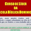 curso de líder da escola bíblica dominical 120x120 - Manual da Vida Cristã da Família Cristã